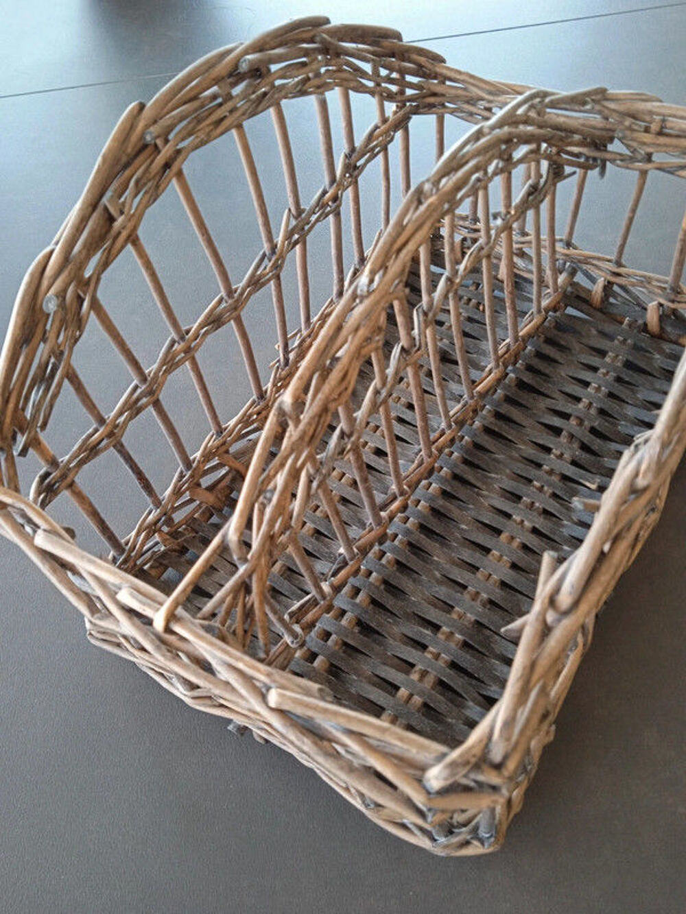 panier en osier Décoration