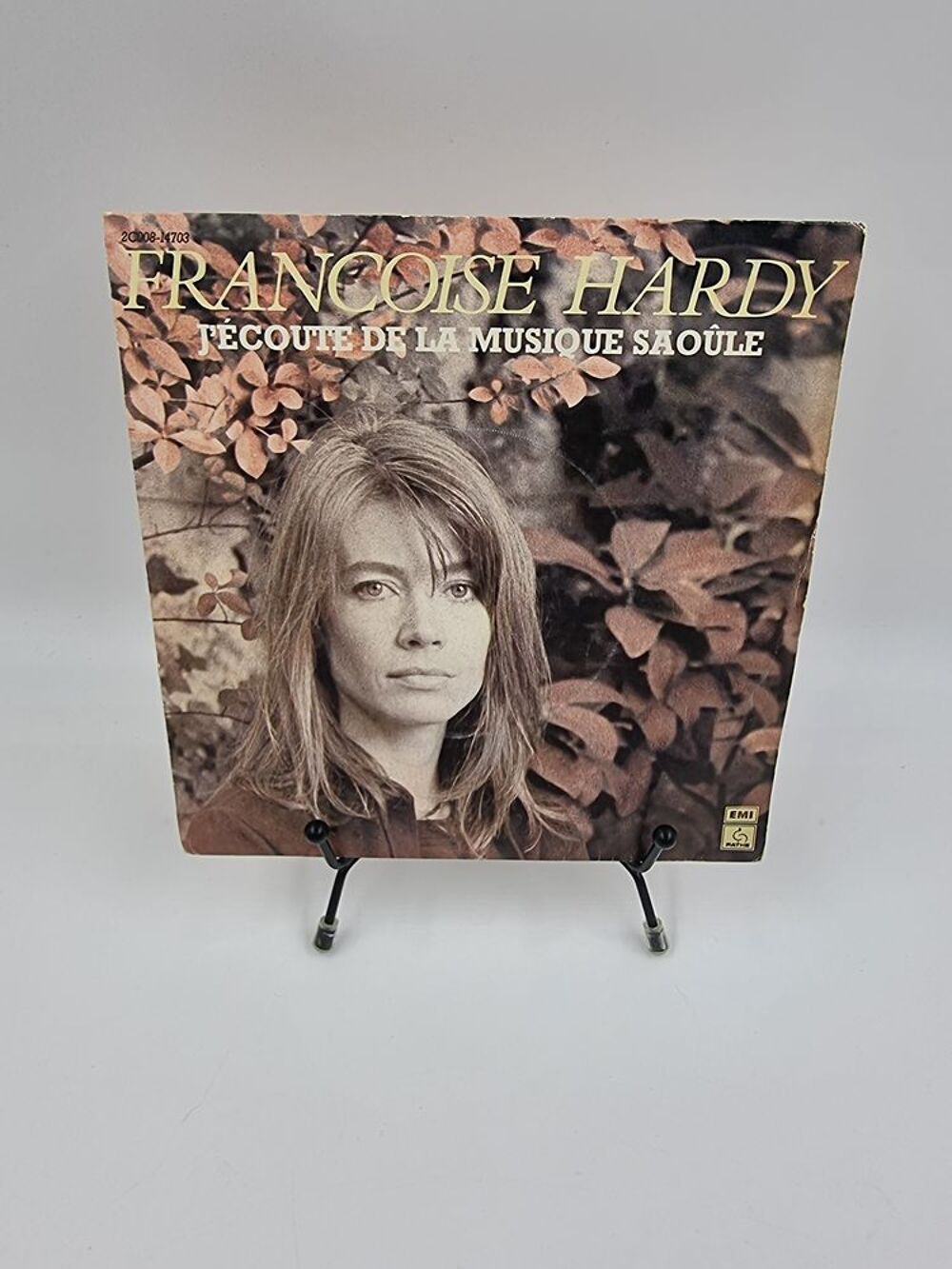 Vinyle 45 tours Fran&ccedil;oise Hardy : J'&Eacute;coute de la Musique... CD et vinyles