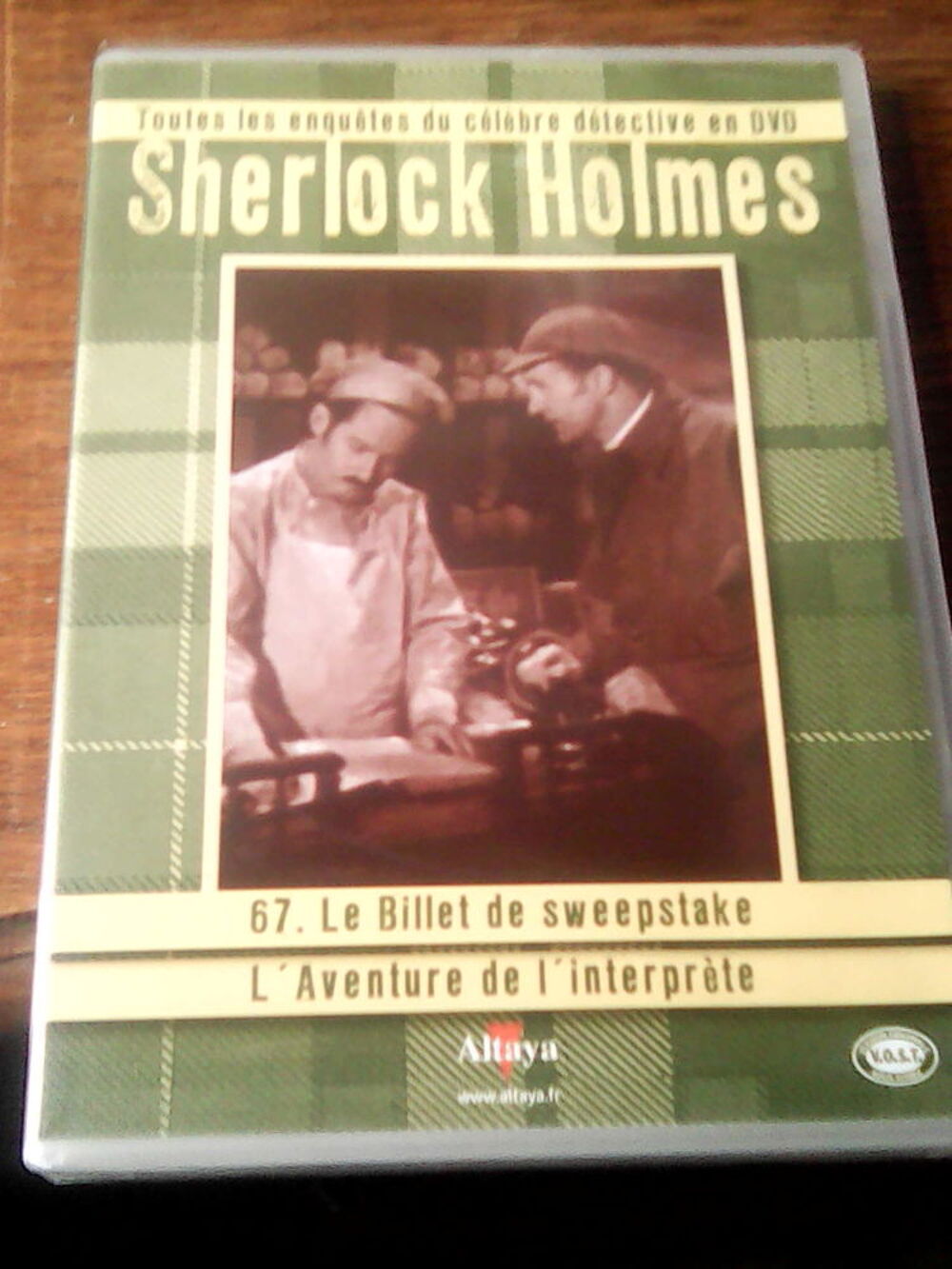 dvds sherlock holmes DVD et blu-ray