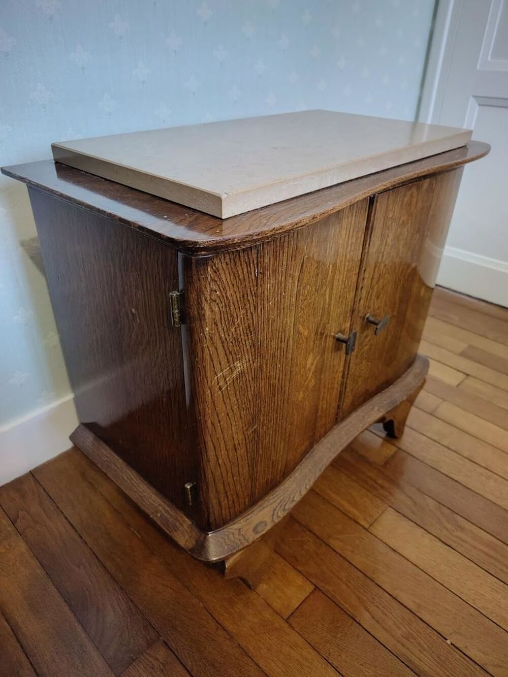 table de nuit ancienne, meuble d'appoint Meubles