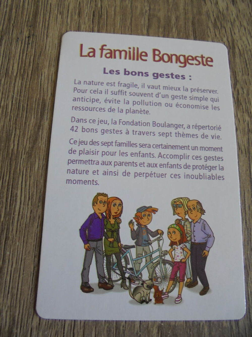 La Famille BONGESTE (76) Jeux / jouets