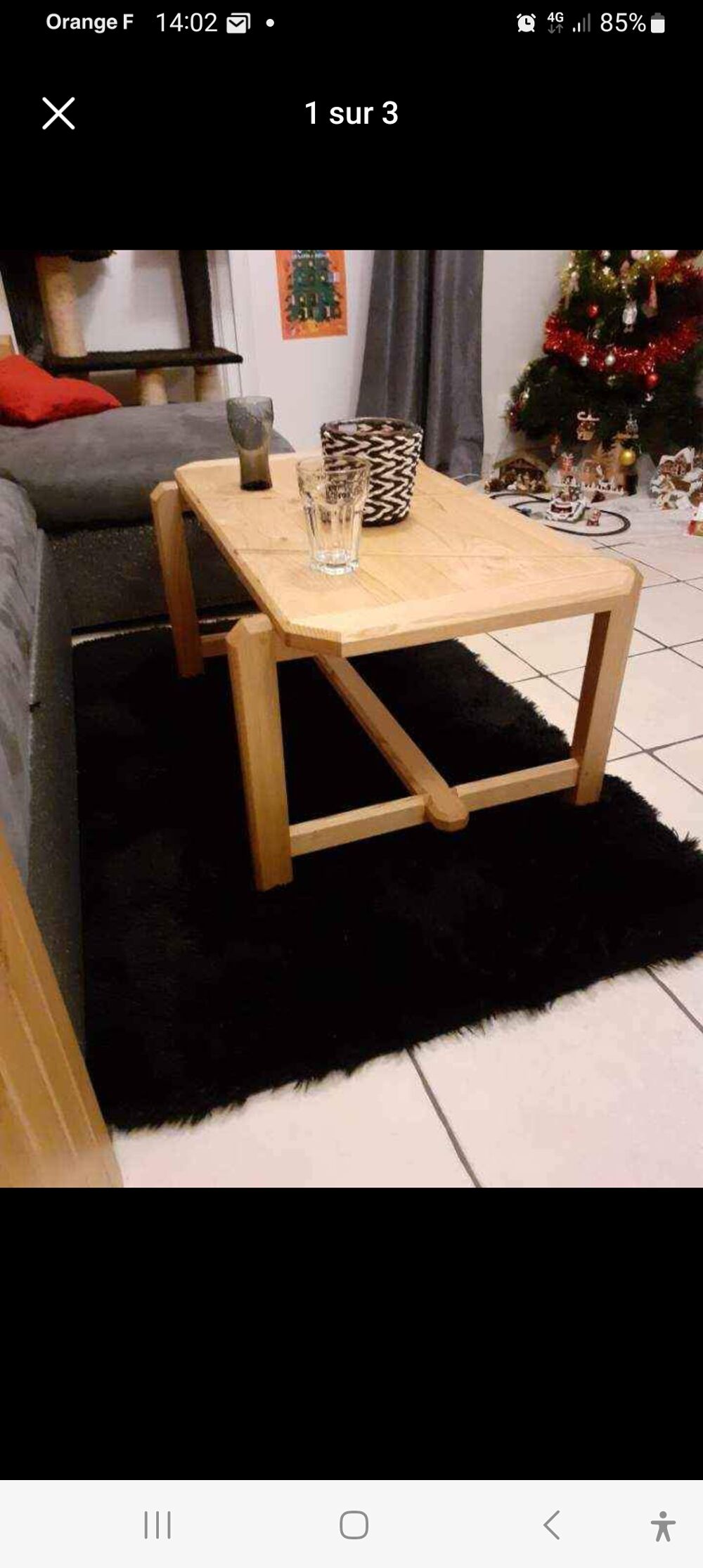 Table base salon Meubles