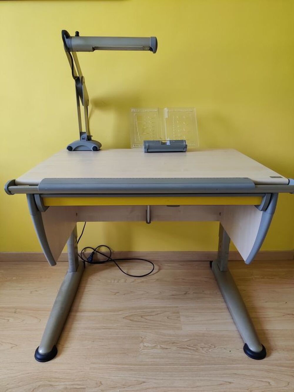 Bureau &eacute;volutif Moll Runner Compact avec sa lampe Mobilight Meubles