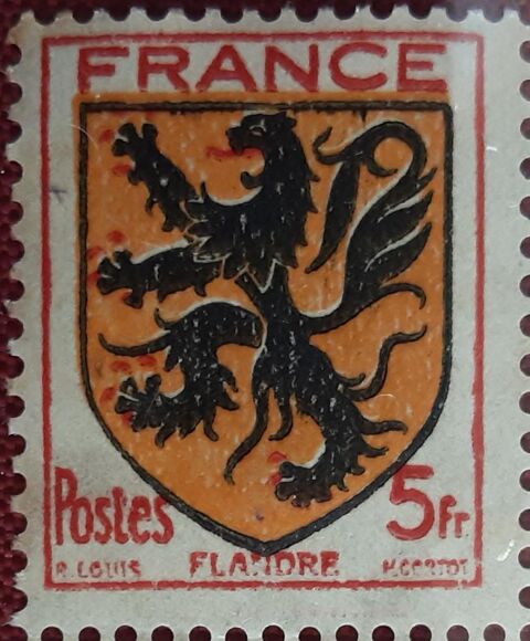 TIMBRES � collection   FLANDRE 1 Pontoise (95)