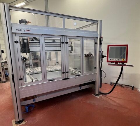 Centre d'usinage fraiseuse CNC 4 axes ISEL FlatCom 48000 Carros (06)