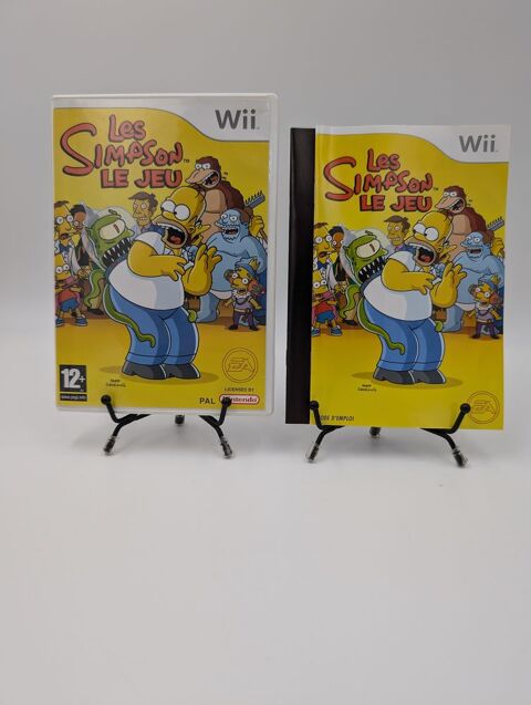 Jeu Nintendo Wii Les Simpson Le Jeu en boite, complet  18 Vulbens (74)