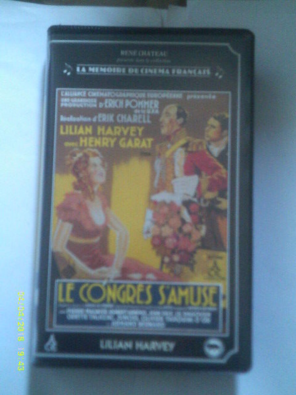  LE CONGRES S AMUSE avec lilian harvey (paypal accepte) DVD et blu-ray