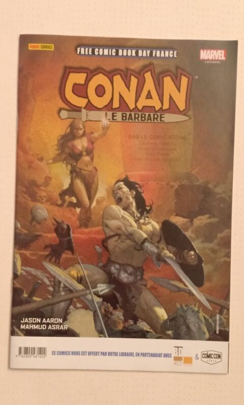 Free comic book Conan 3 Courbevoie (92)