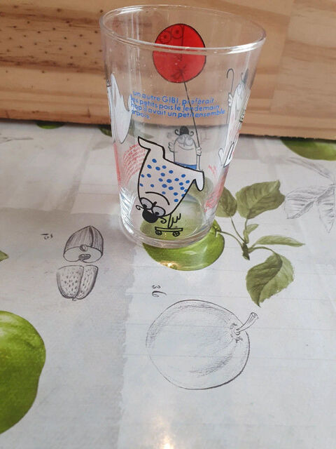 verre Gibi vintage 
made in france 
3 Aubvillers (80)