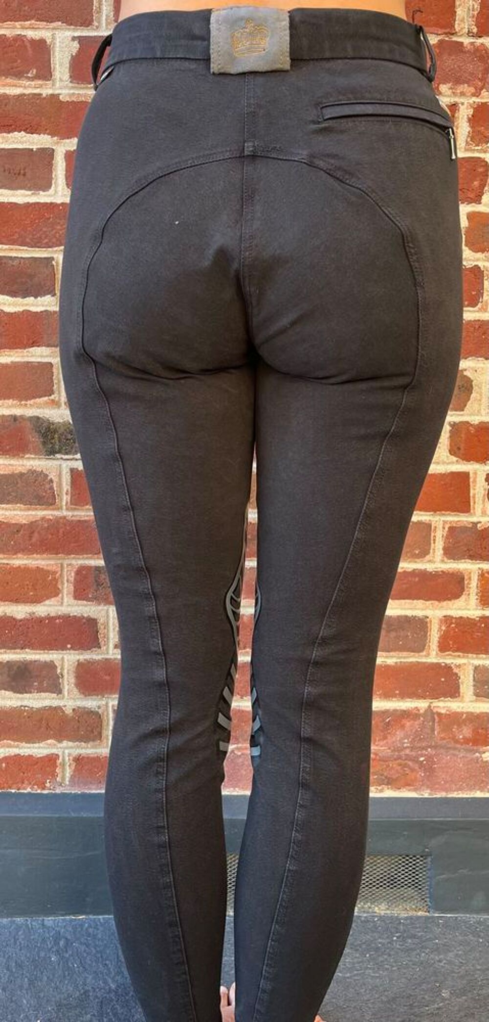 Pantalon d'&eacute;quitation Fouganza noir Sports