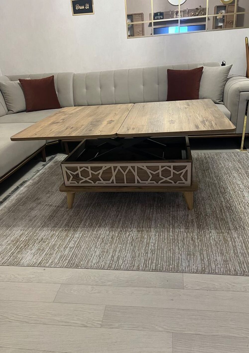 Table basse relevable extensible Meubles