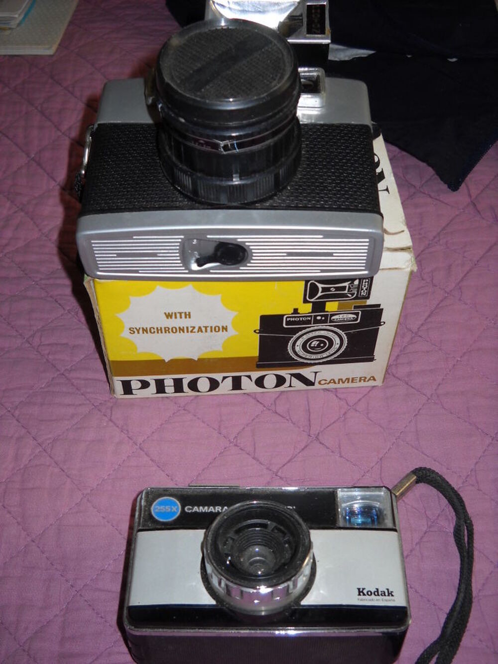  4 anciens appareils photos Photos/Video/TV