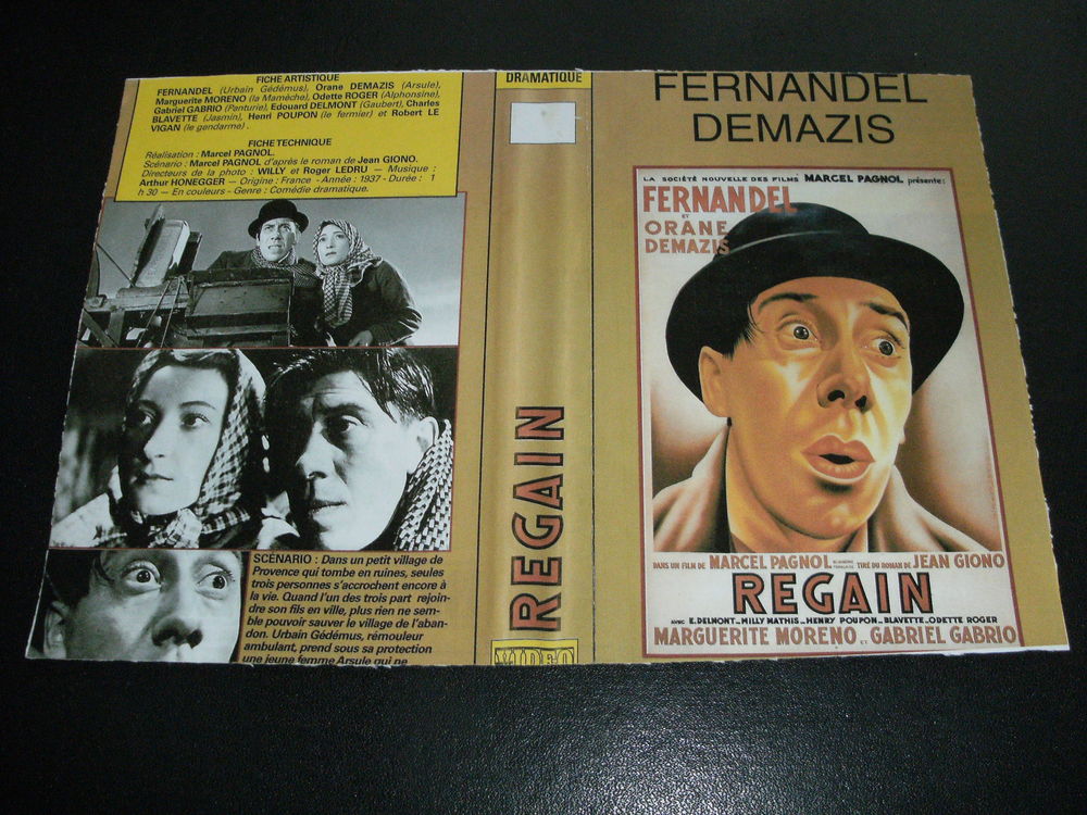 Film : " Regain " DVD et blu-ray