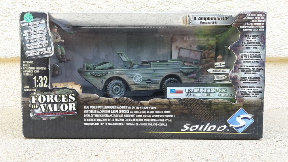 Jeep amphibie Ford GPA 4x4 - OVERLORD 1944-2019 