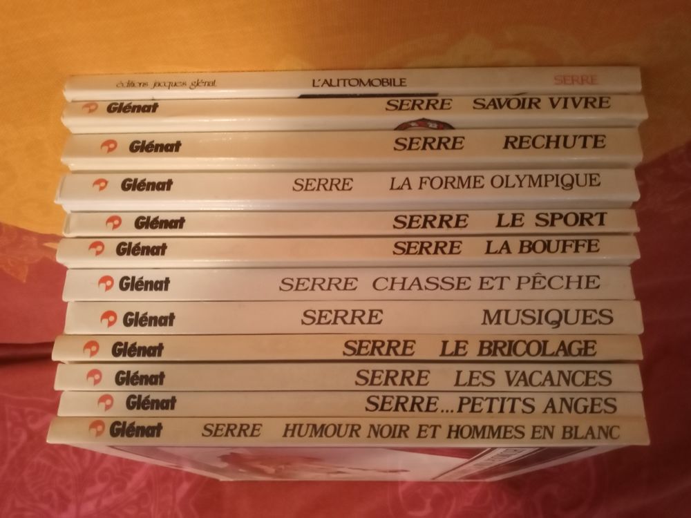 12 Albums de Claude Serre 