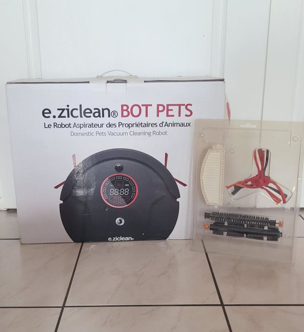 ASPIROBOT e.ziclean BOT PET accessoires rest&eacute;s neufs Electrom�nager