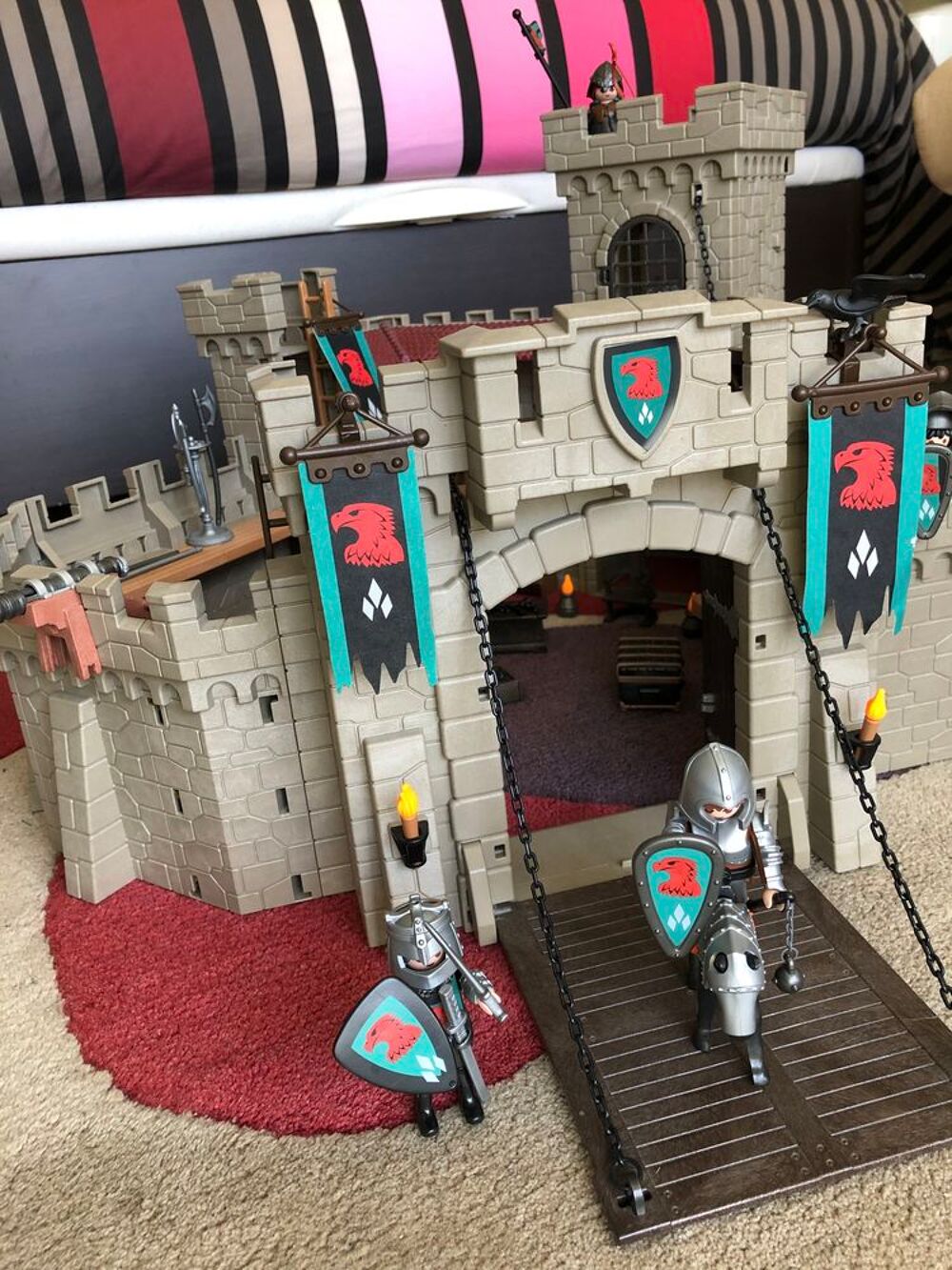Playmobil - Forteresse des chevaliers du Faucon - 4866 Jeux / jouets