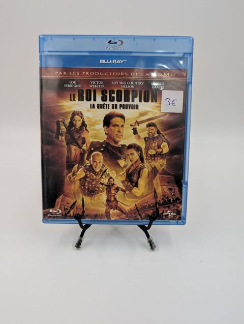 Film Blu-ray Disc Le Roi Scorpion : La Qute du Pouvoir en b 3 Vulbens (74)