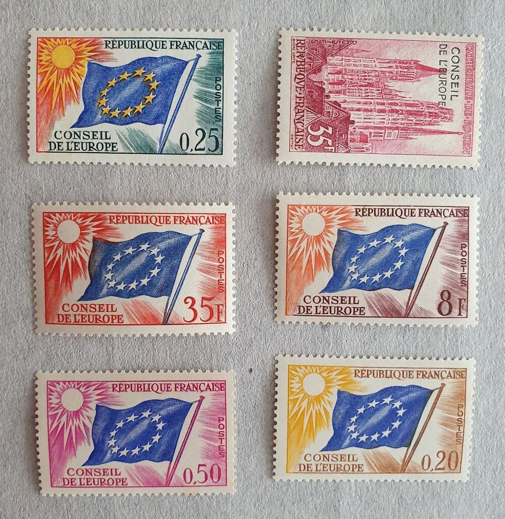 Timbres Service 16 &agrave; 21 Neufs 