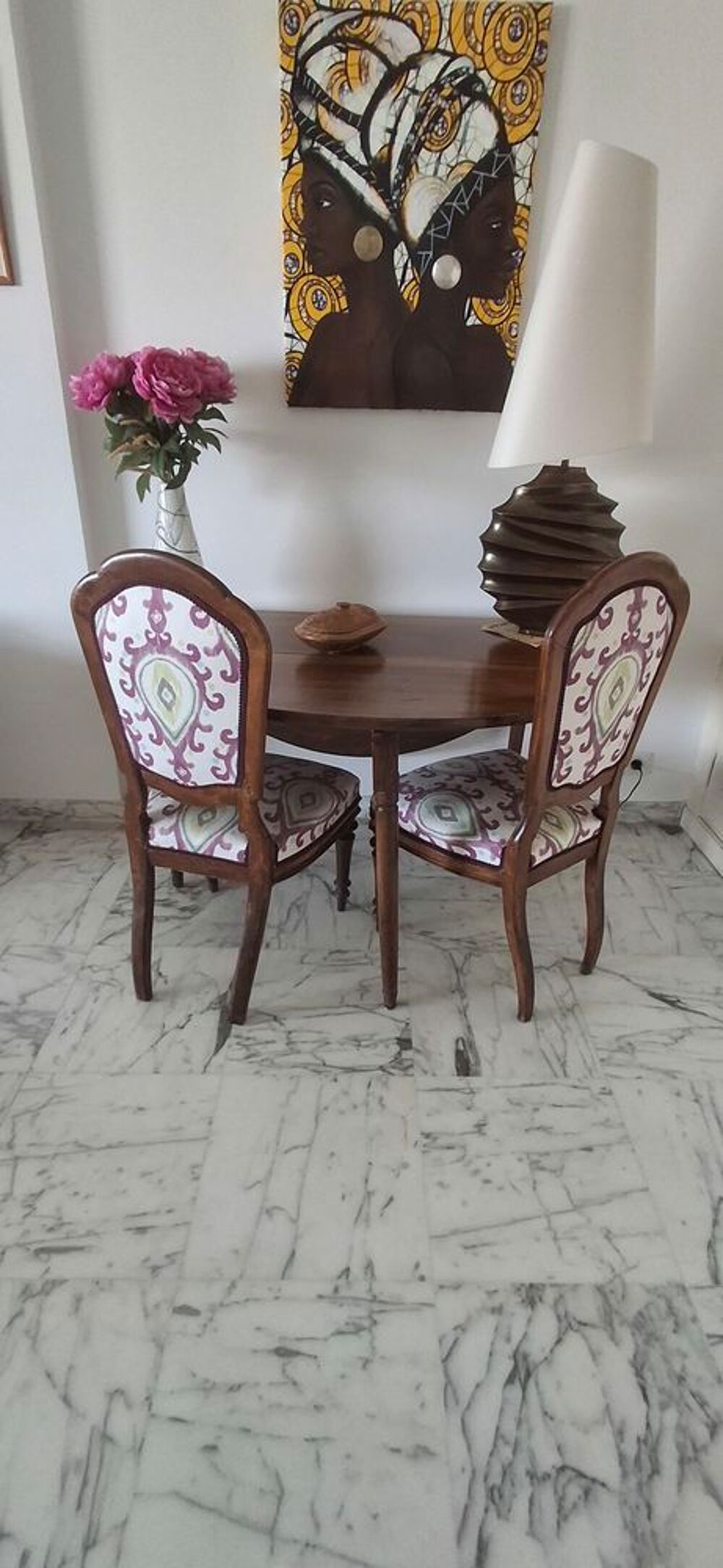Table et chaises Louis PHILIPPE Meubles