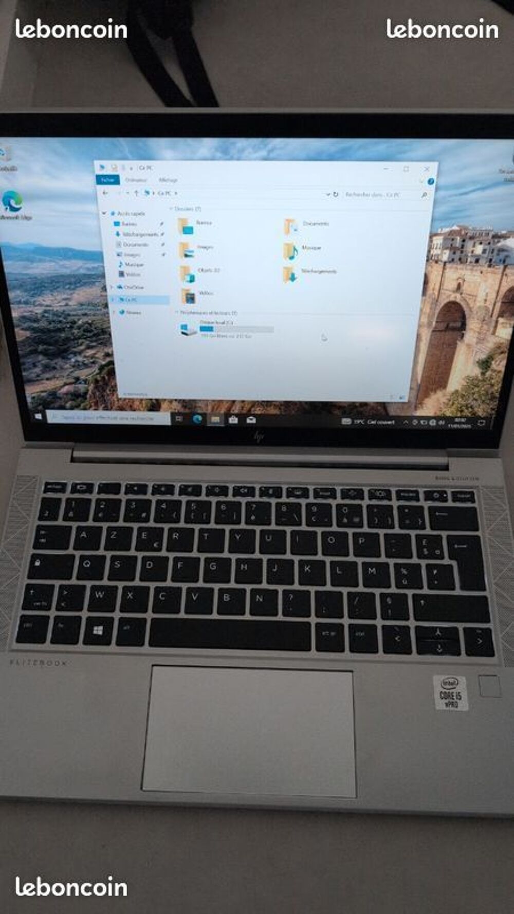 PC portable HP
Matériel informatique