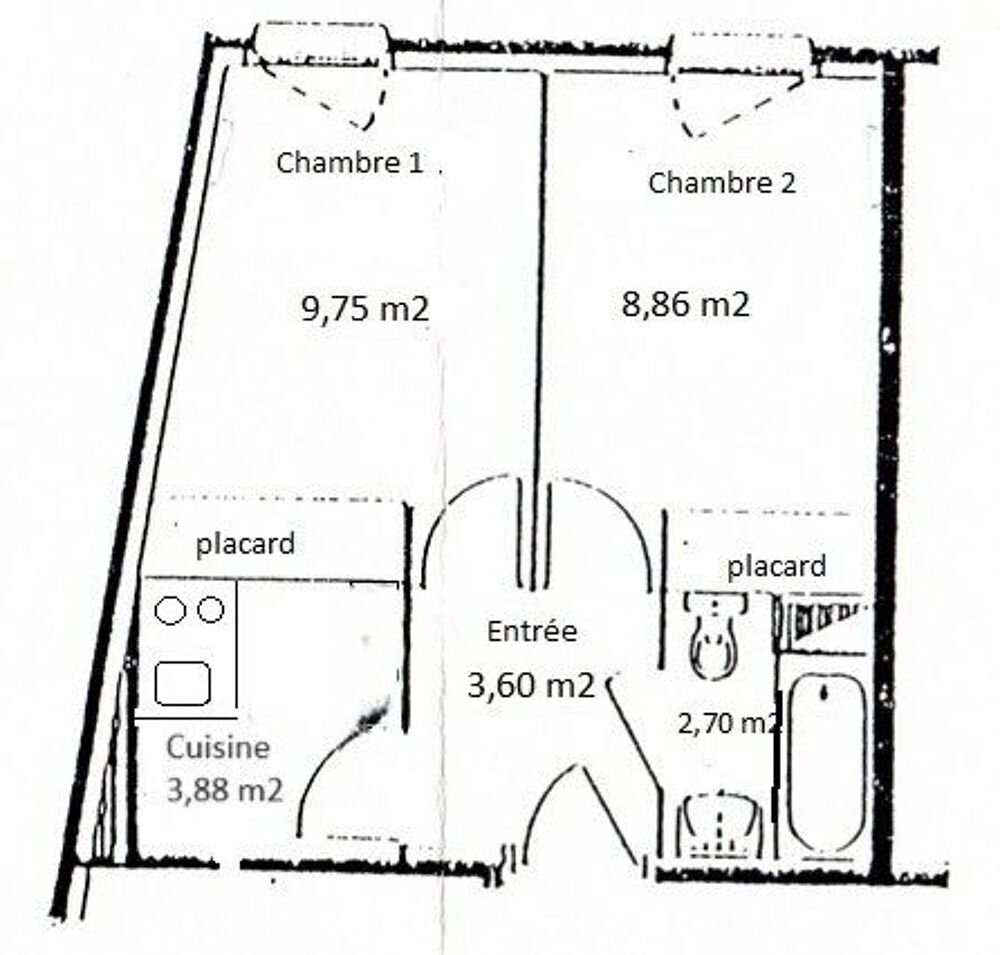Vente Appartement Appartement  2 pièces ? 29 m² ? Dijon 21000 Dijon
