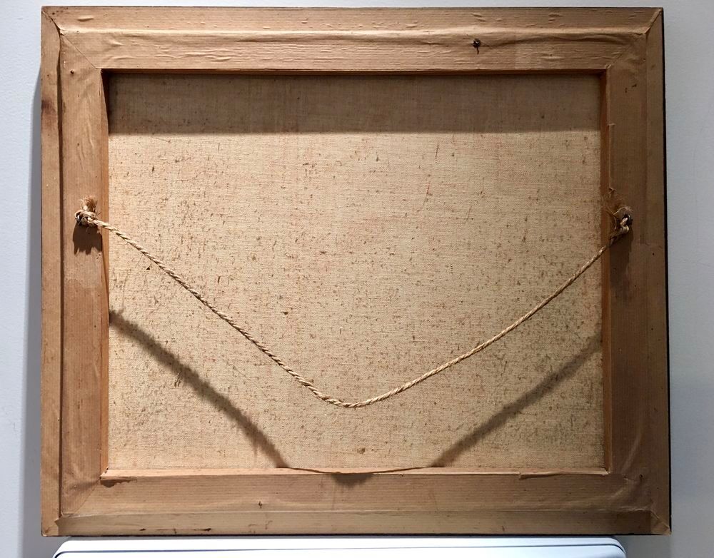 Tableau orientaliste; Peinture: Huile sur toile authentique Décoration