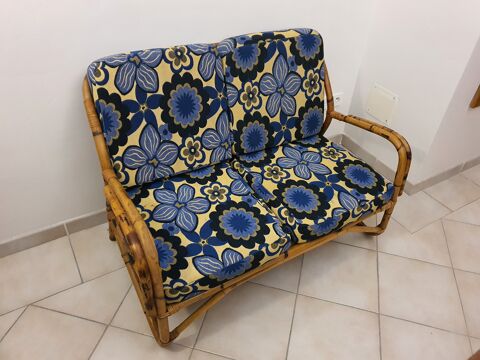 Fauteuil 2 places, en rotin, bon tat 120 Aix-en-Provence (13)