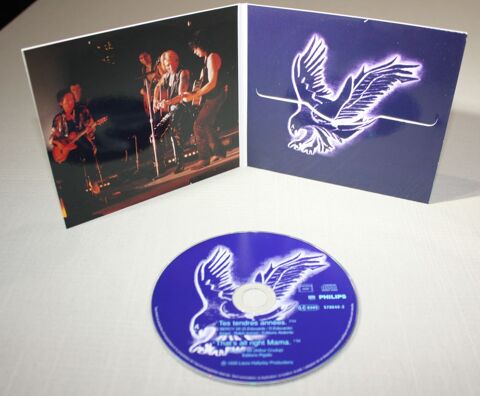 Johnny Hallyday. CD 2 T. Edition limite. 1995. TB tat. 12 Bavay (59)
