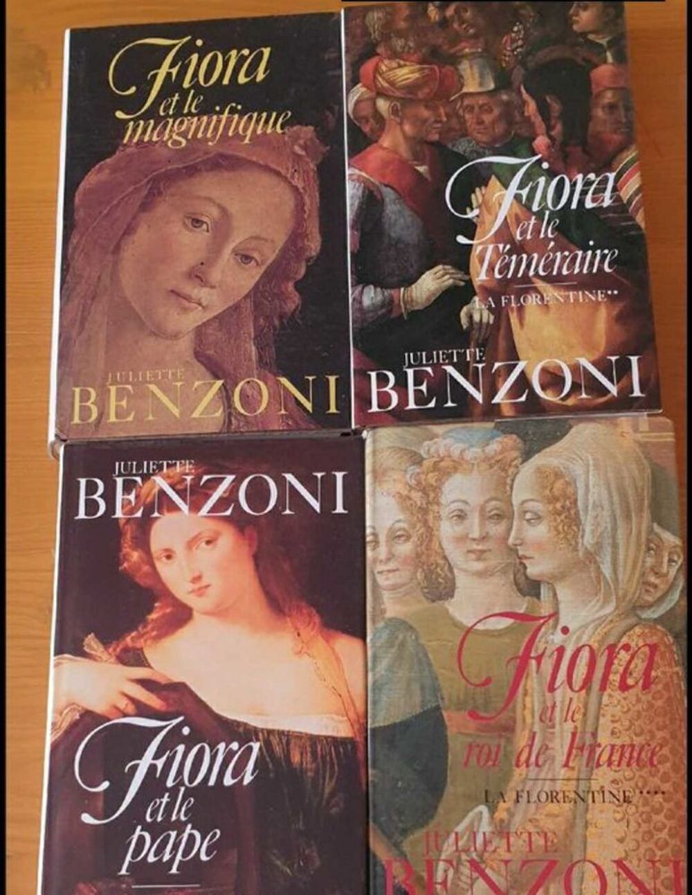 S&eacute;rie Fiona - Juliette Benzoni Livres et BD
