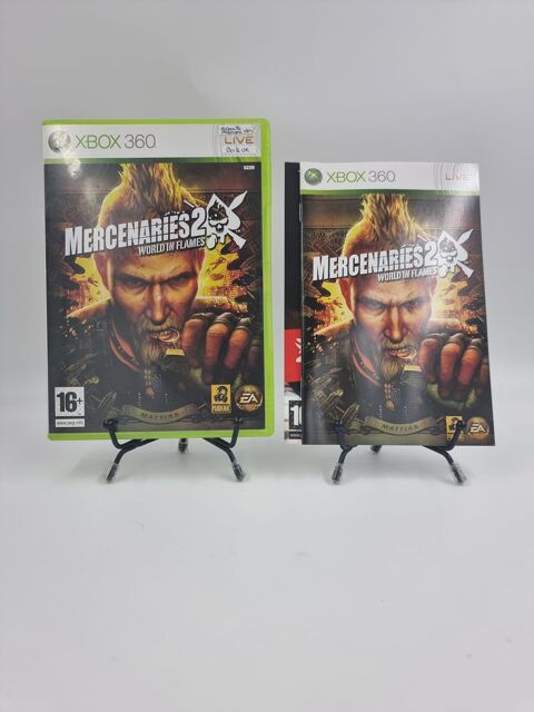 Jeu Xbox 360 Mercenaries 2 : World in Flames (boite UK)  5 Vulbens (74)