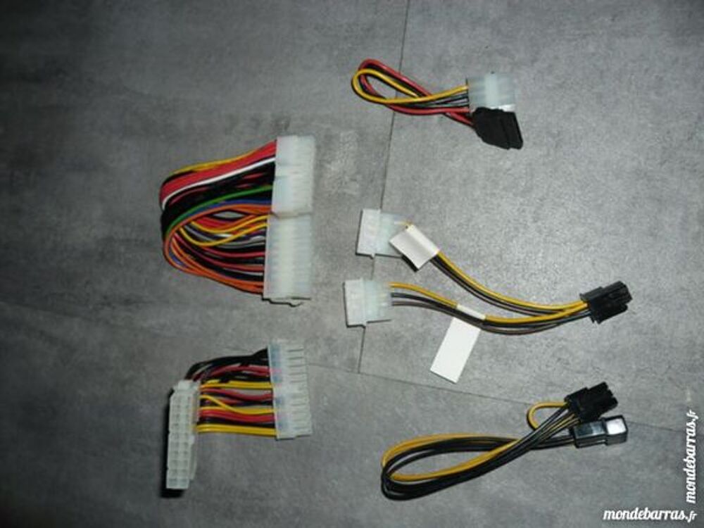 Adaptateurs alimentation composants informatiques Matériel informatique
