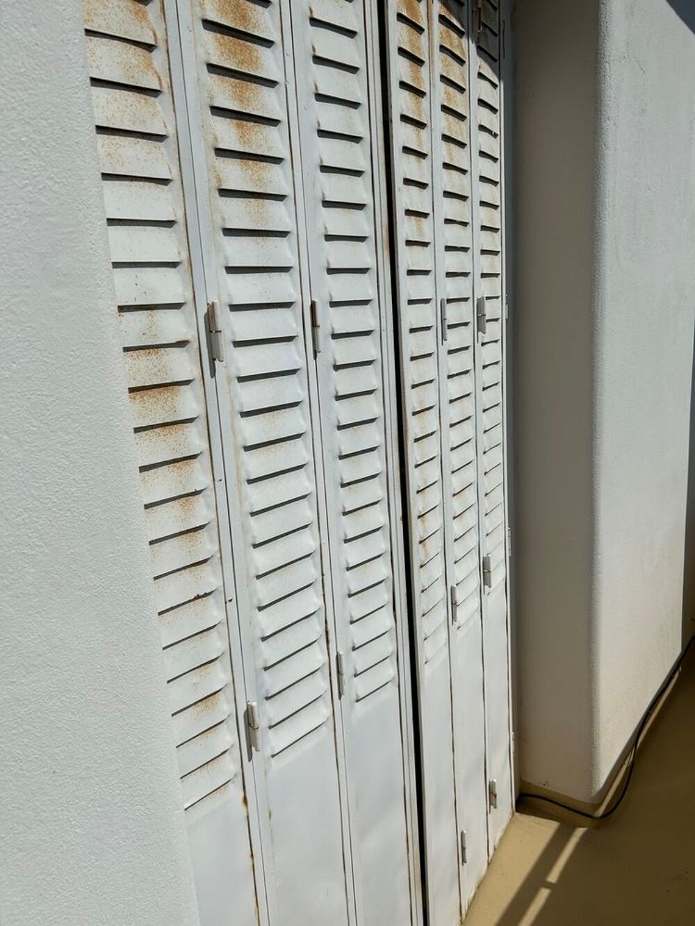 5 grands volets Haussmanien Luxe blanc art a la francaise Bricolage