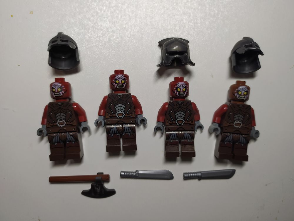 Lego Figurine Lord Of Rings Orcs Urukha&iuml; en TBE Jeux / jouets