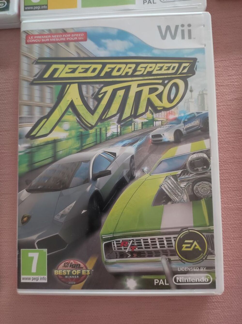 Jeux vid&eacute;o pour la Wii le Lot de 7 jeux Consoles et jeux vidéos