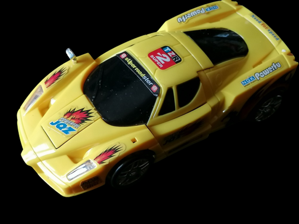 Collector mon The Robot Transforms TZR 2 Super Jaune Jeux / jouets