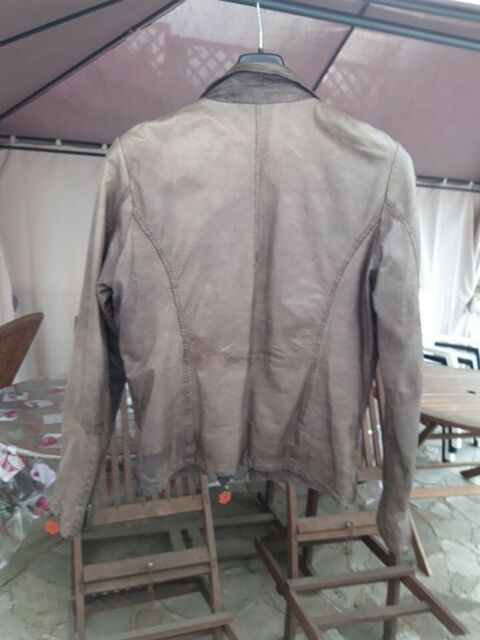 Veste homme 100% cuir agneau, excellent tat, marque IKKS 40 Longeville-ls-Saint-Avold (57)