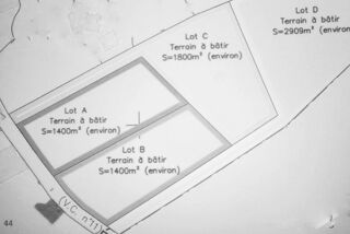  Terrain à vendre 1400 m²