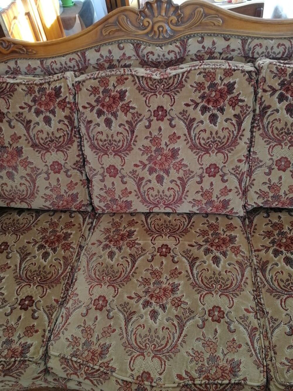 canap&eacute; 3 places convertible style Louis XV Meubles