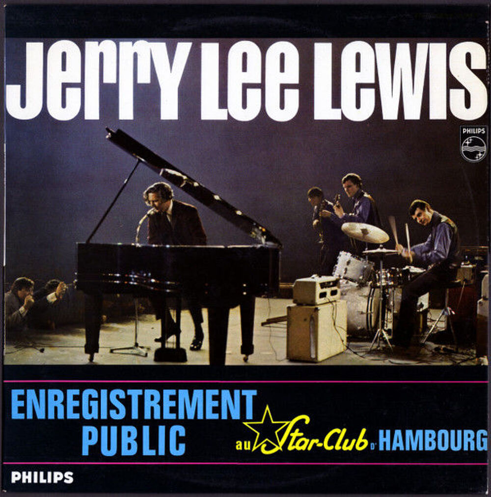 Jerry Lee Lewis Enregistrement Publicau Star-Club d'Hambourg CD et vinyles
