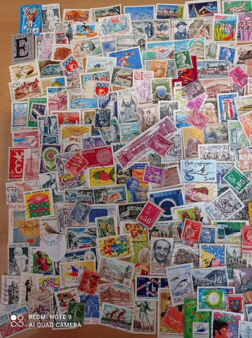 500 timbres de France 