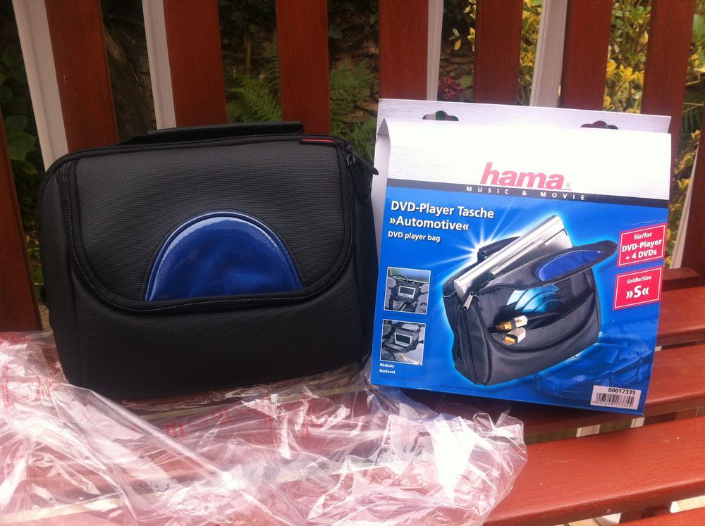 Sacoche transport voiture lecteur DVD DVD et blu-ray