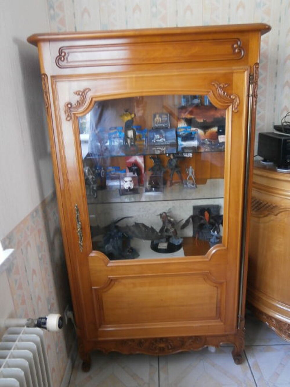 Meuble vitrine en bois massif Meubles