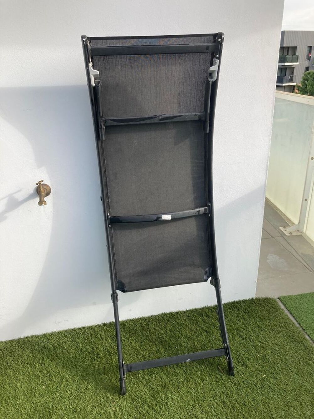 Chaise longue pliable Alin&eacute;a Meubles
