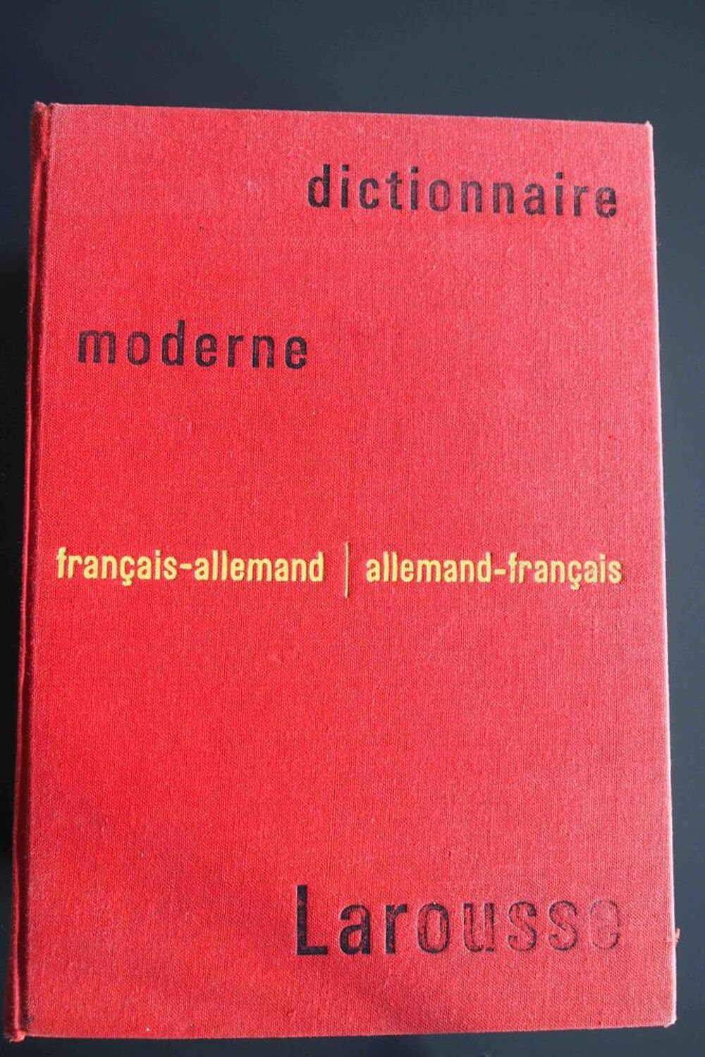 Dictionnaire moderne fran&ccedil;ais allemand, allemand-fran&ccedil;ais, Livres et BD