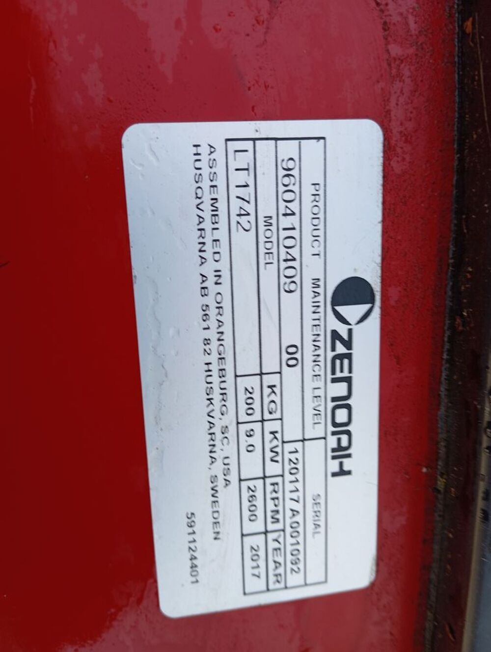Tondeuse autoport&eacute;e Jardin