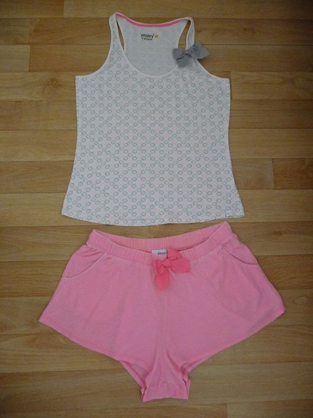 Pyjashort SMILEY ETAM taille 38 Vêtements