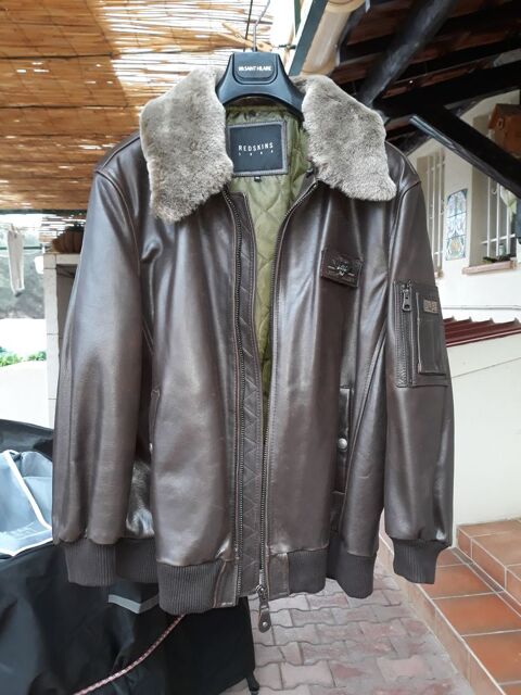 Blouson Redskin marron  200 Sanary-sur-Mer (83)