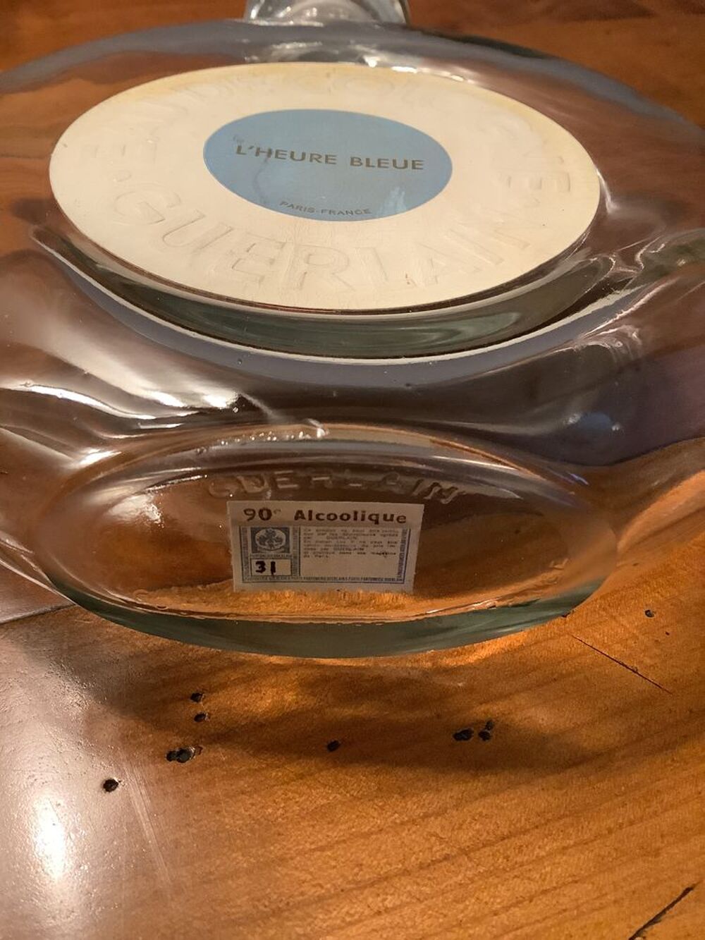 Grand Flacon Parfum Guerla&icirc;n vide 