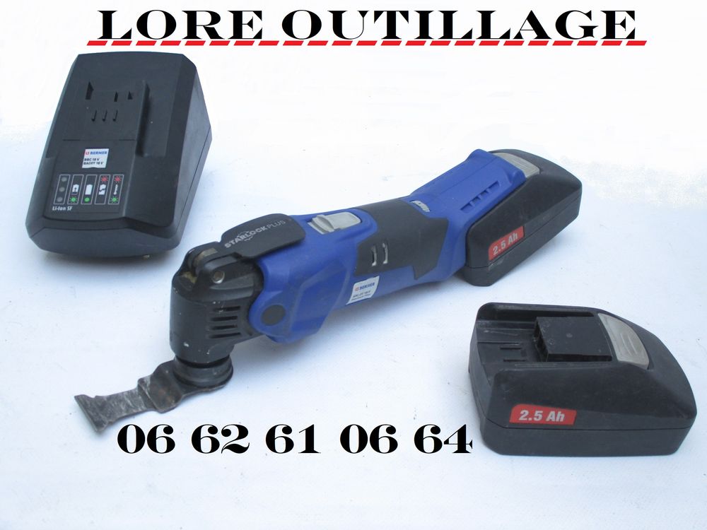 BERNER BACOT 18 SL PLUS - Multifonction Bricolage